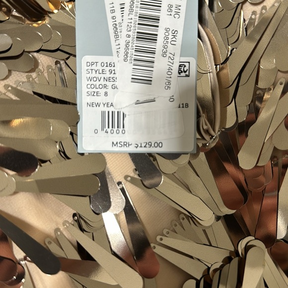 NWT Antonio Melani
Nessa Coordinating Pailette Sequin Blouse - Picture 9 of 9